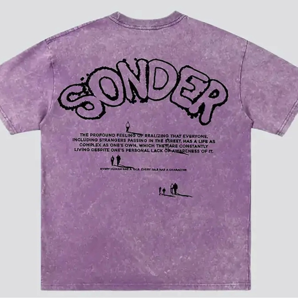 Purple Graphic Tee - Sonder